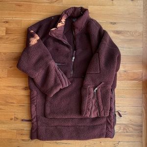 Free People Long Fuzzy Sweater